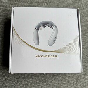 Neck Massager for Pain Relief with Heat Rechargeable Electric Pulse